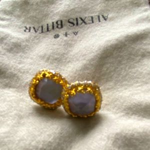 Alexis Bittar square stud earrings